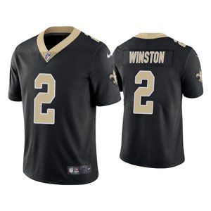 New Orleans Saints Jameis Winston Black Jersey